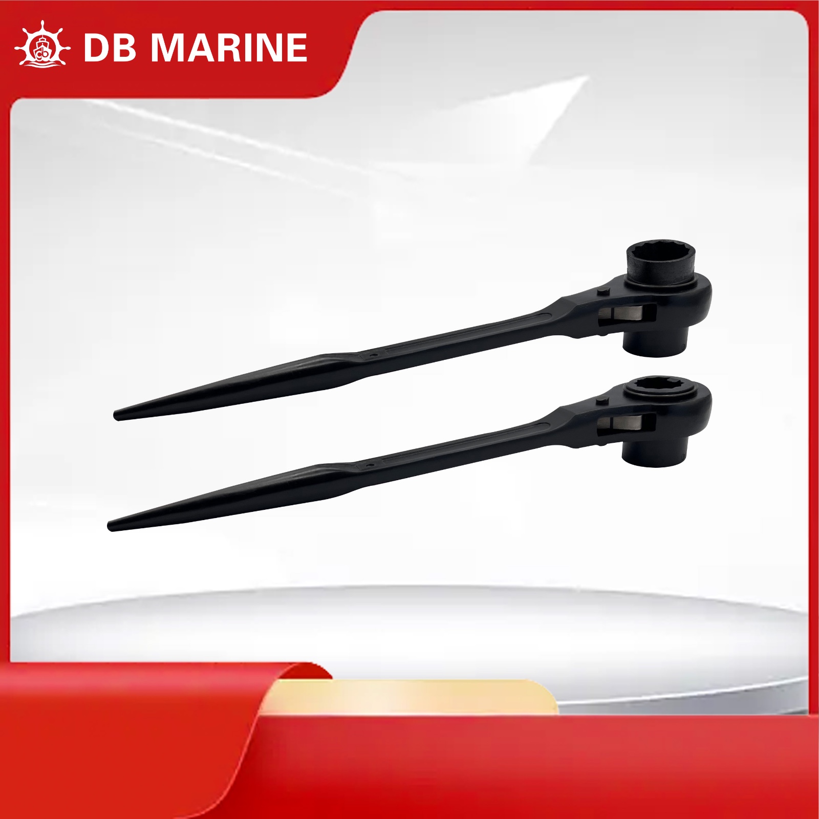 DOUBLE OR SINGLE HEAD RATCHET WRENCH